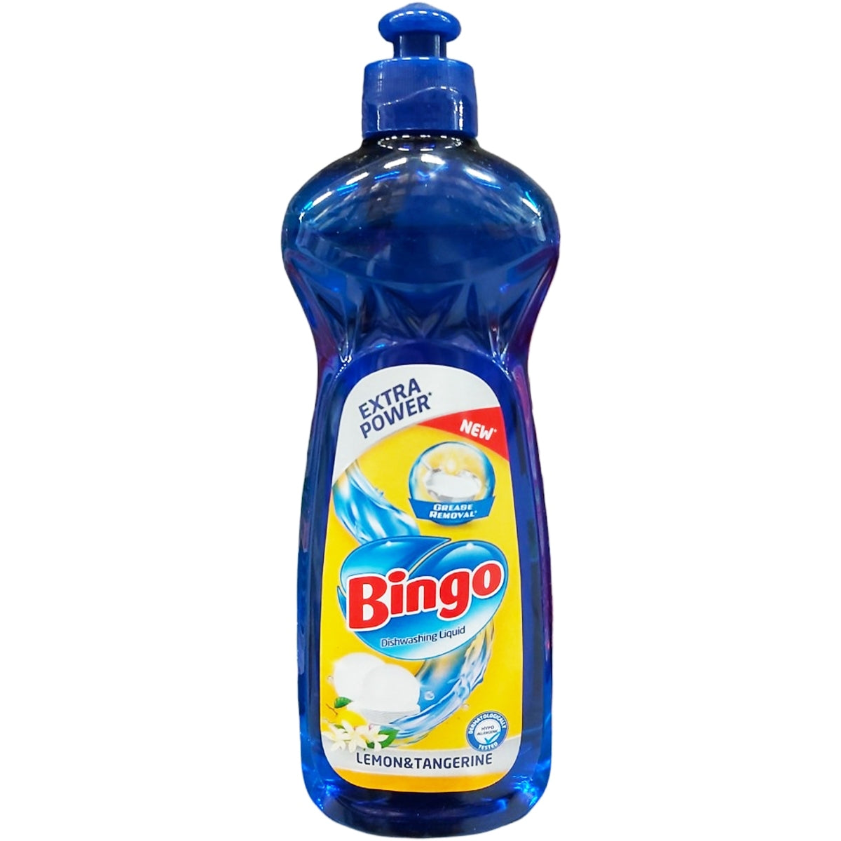 Detergent de Vase Bingo Lemon & Tangerine – Putere Maximă de Degresare și Prospețime Citrice