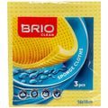 Set Lavete Tip Burete BRIO Clean – 3 bucăți, 16x18 cm