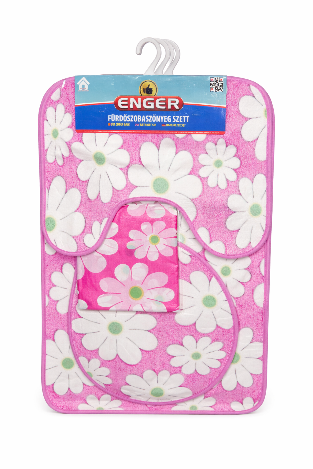 Set Presuri Baie 3 Piese – Floral Roz