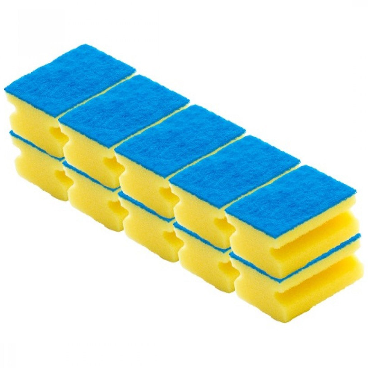 Set 10 Bureți Vase cu Protecție pentru Unghii – Curățare Eficientă și Confortabilă