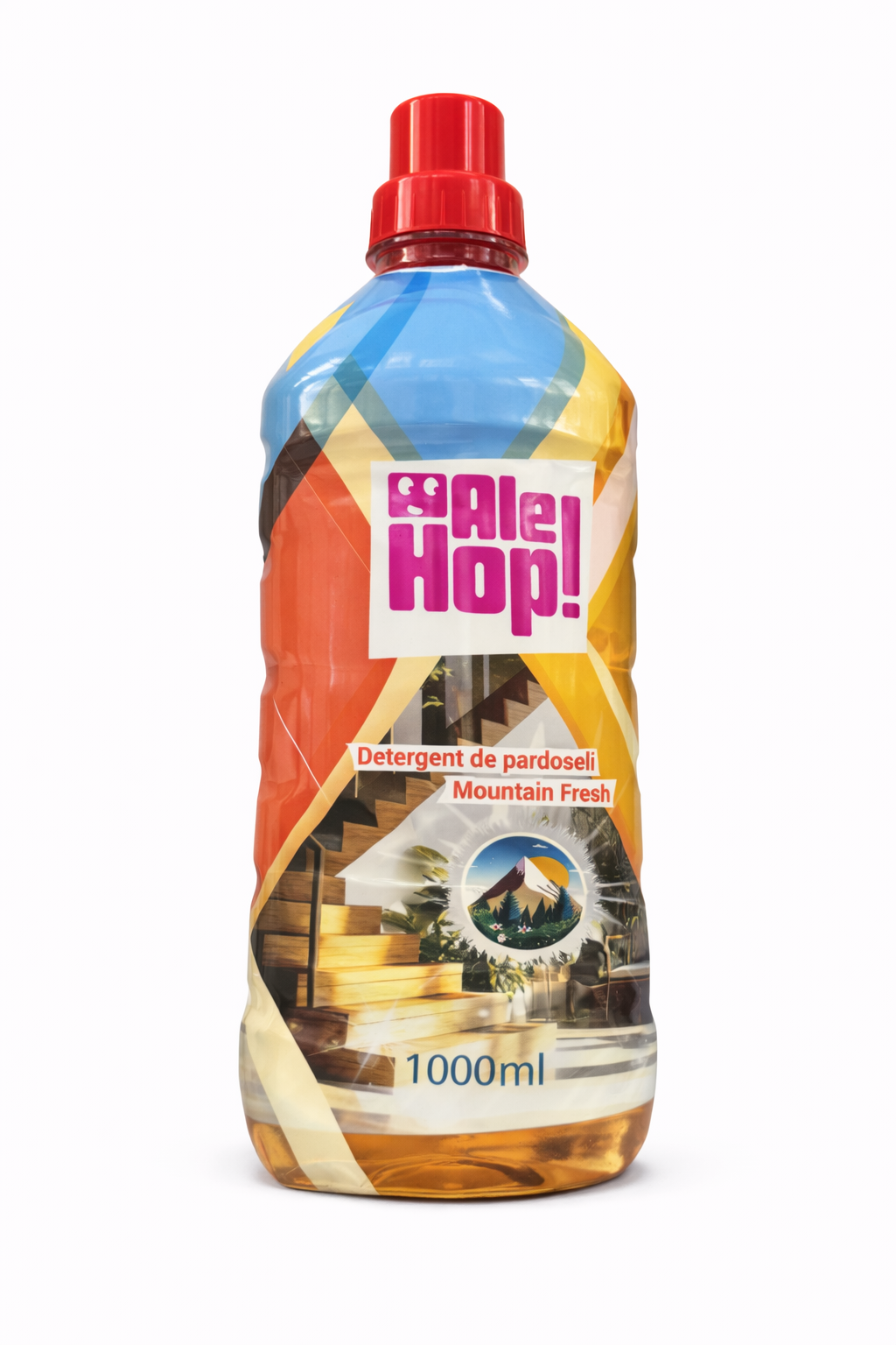 Detergent Pardoseli Ale Hop! Mountain Fresh 1L – Curățenie și Prospețime Intensă