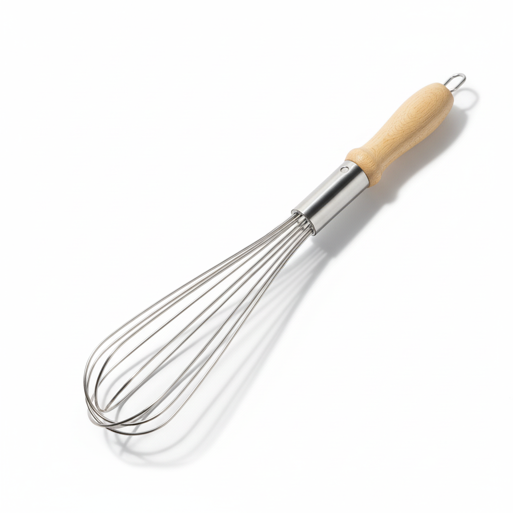 Tel Bucătărie cu Mâner din Lemn – Rezistent și Elegant, Ideal pentru Gătit