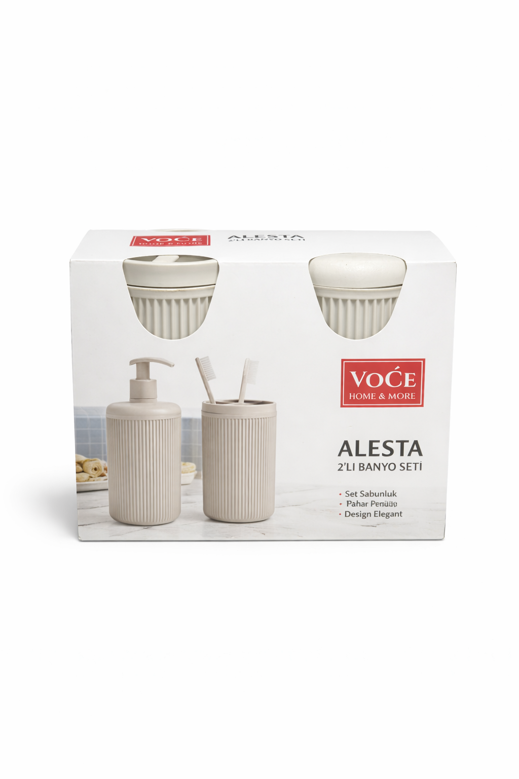 Set baie ALESTA – design elegant pentru un look premium