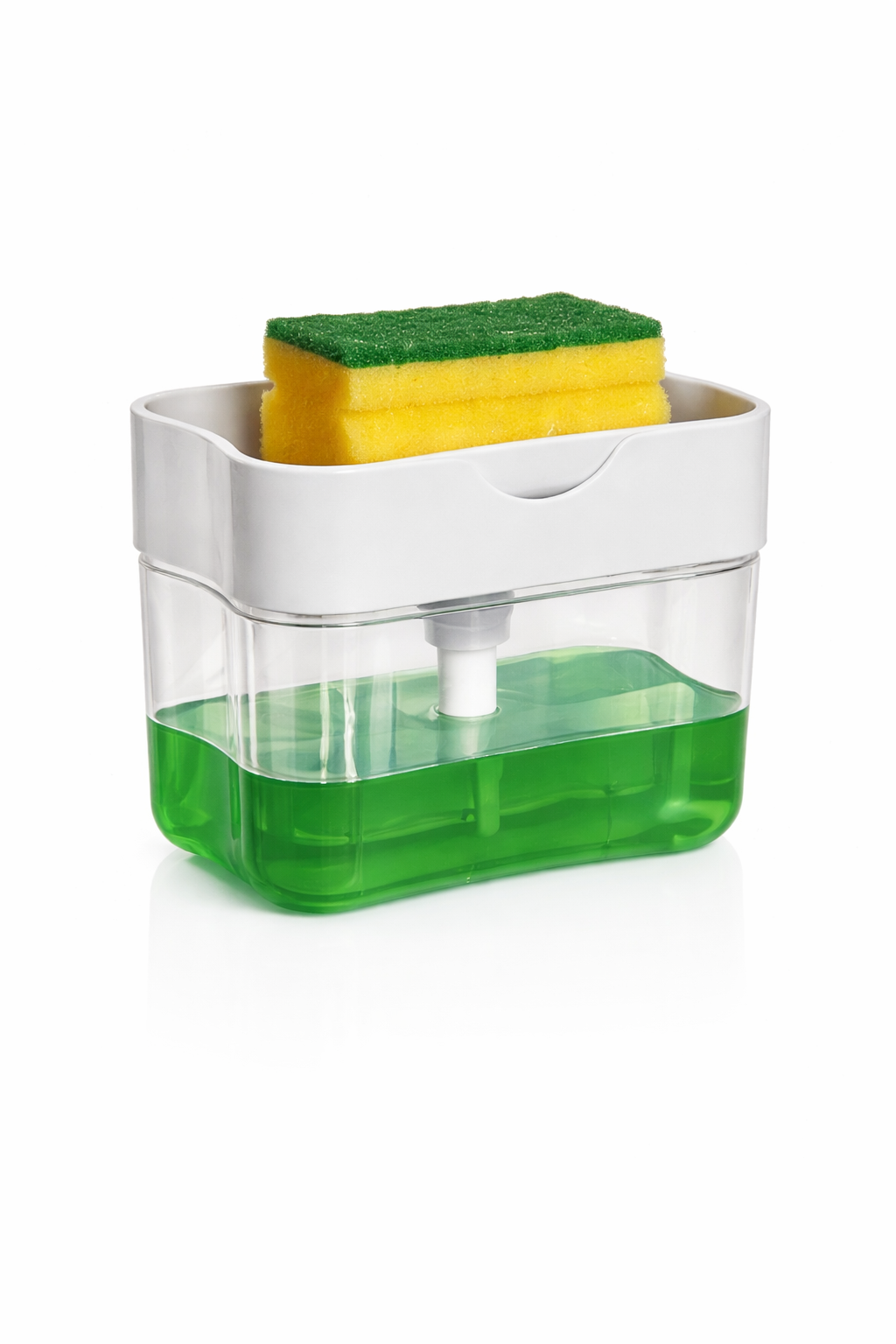 Dispenser detergent cu suport burete – Smart Kitchen