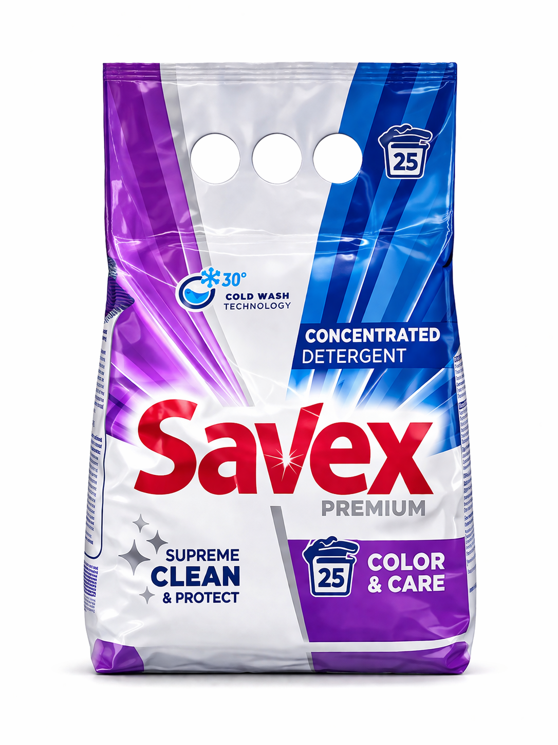 Detergent automat Savex Premium Color & Care – 25 spălăr